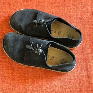 Birkenstock 39R Gary Black Suede